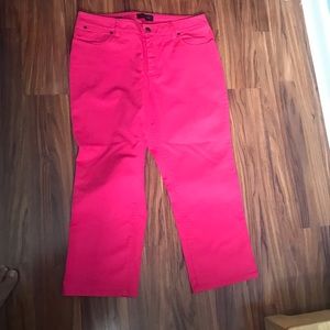 Talbots Curvy Crop Pants